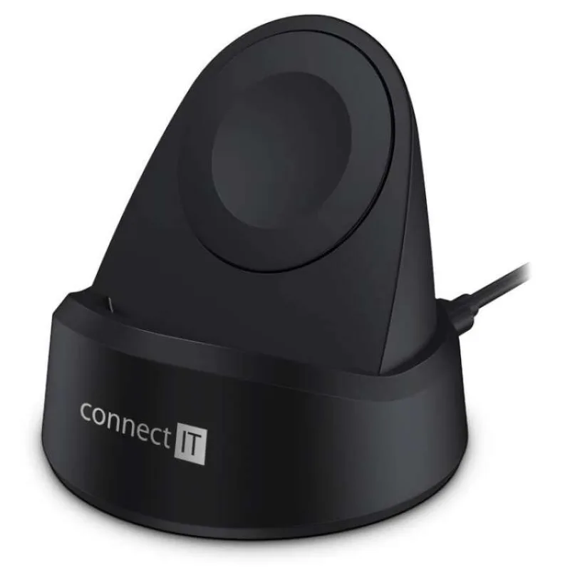 CONNECT IT WatchCharger bezdrátová nabíječka kompatibilní se Samsung, ČERNÁ (CWC-8020-BK)