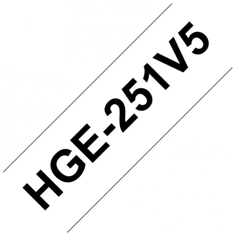 HGE-251, biela / čierna, 24 mm (HGE251V5)