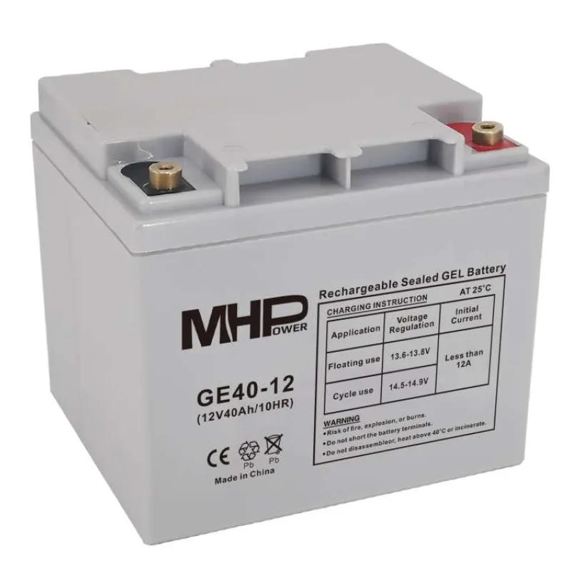 MHPower GE40-12 Gélový akumulátor 12V/40Ah (GE40-12)