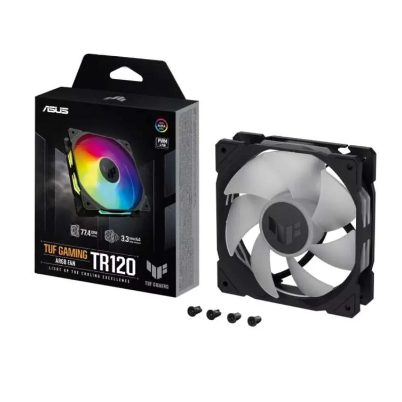 Asus TUF Gaming TR120-ventilátor 120mm ARGB (90DA0090-B09000)