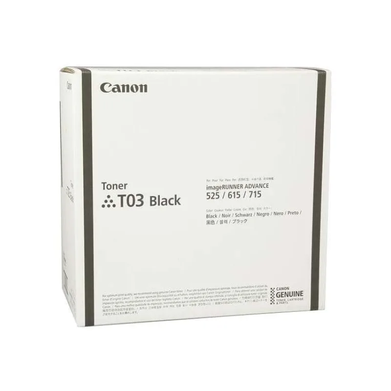 toner CANON T03 black iR A525i/A529i/A615i/A619i/A715i/A719i (51500 str.) (2725C001)