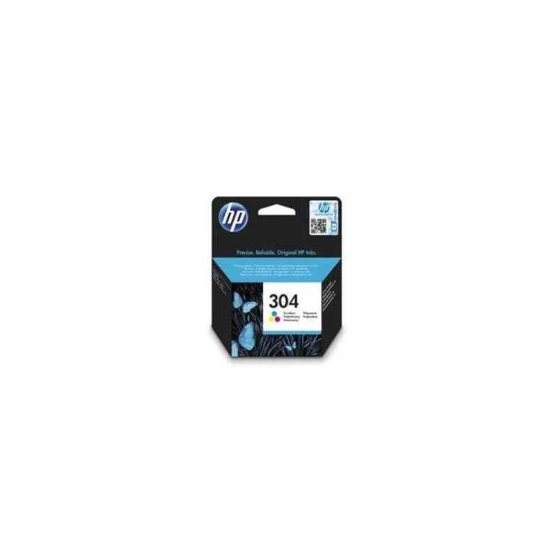 HP 304, Tri-color, 100str.Cartridge - Blister (N9K05AE#301)
