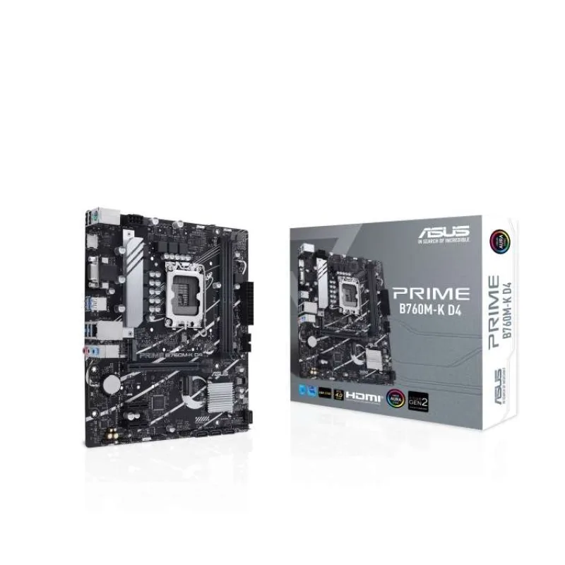 ASUS PRIME B760-K D4/LGA 1700/mATX (90MB1DS0-M1EAY0)
