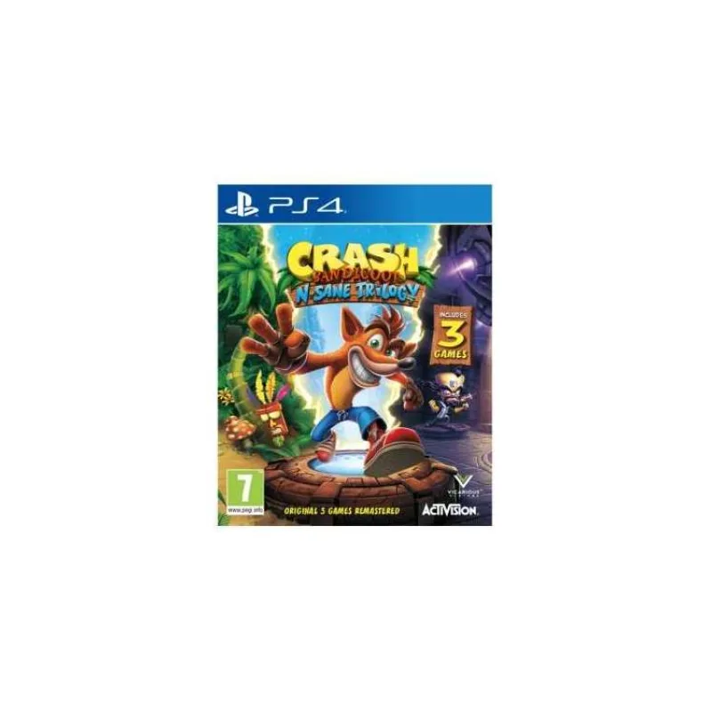 PS4 - Crash Bandicoot N.Sane Trilogy (5030917236662)