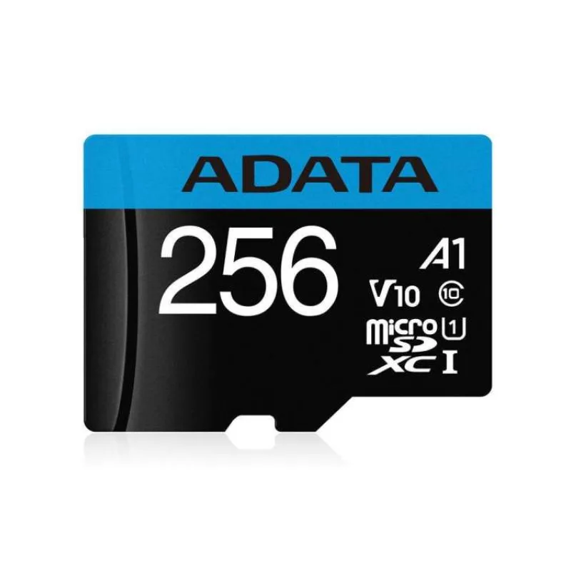 Adata/SDXC/256GB/UHS-I U1 / Class 10/+ Adaptér (AUSDX256GUICL10A1-RA1)