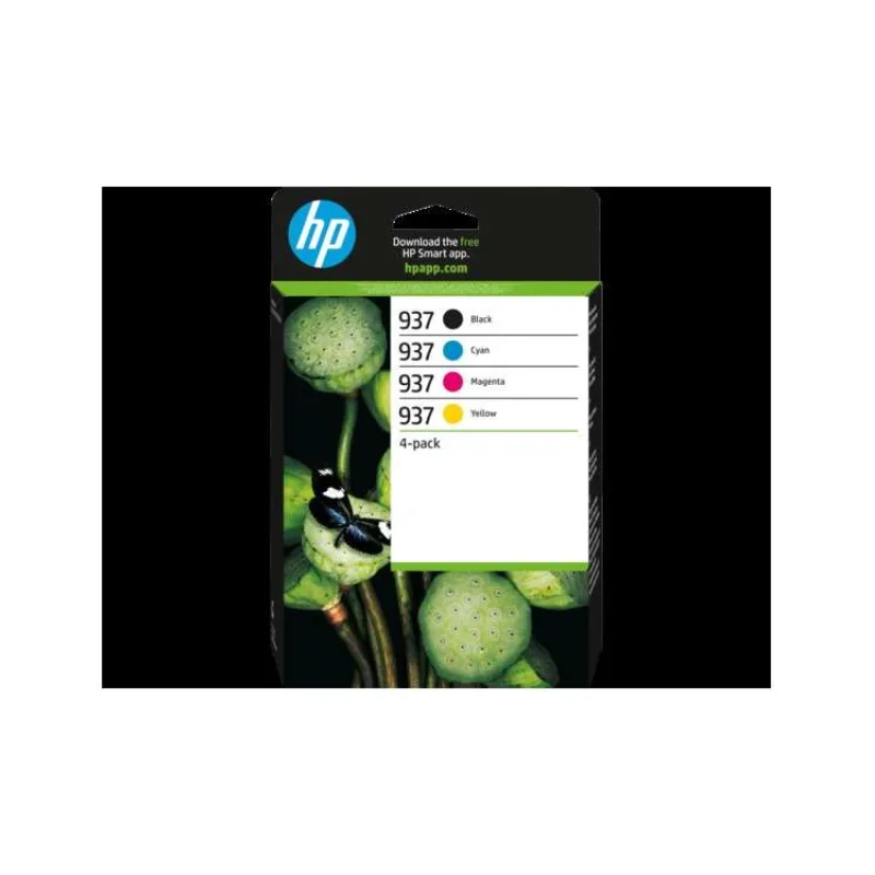 HP 937 Štvorbalenie ink. kaziet, 6C400NE (6C400NE)