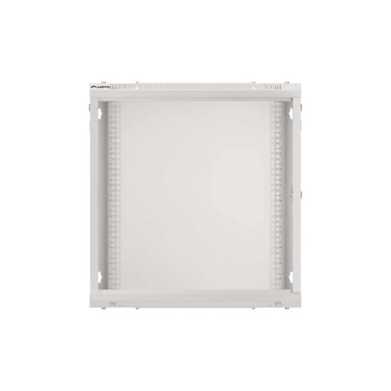 Nástenný rack 19'' 12U 600X450mm sivý flat pack (WF01-6412-10S)