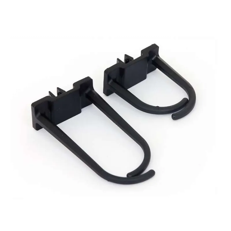 TRITON Plastový hák na vedenie káblov malý, 35x30 mm, čierny (RAB-MS-X23-X1)