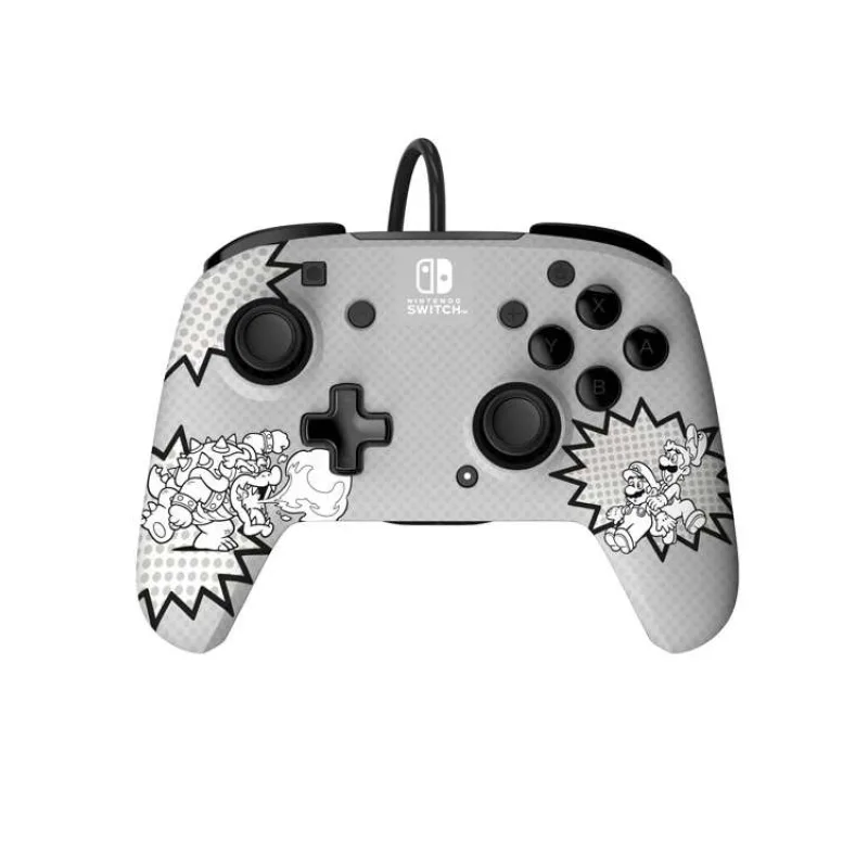 PDP Rematch Wired Controller Comic Mario for Nintendo Switch [500-134-COMIC ] (500-134-COMIC)