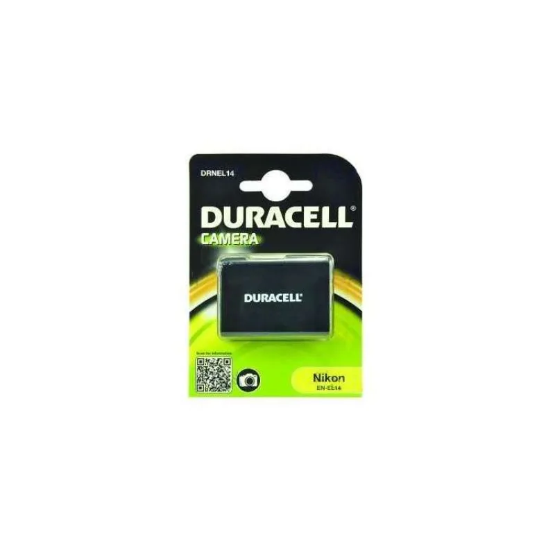 DURACELL Baterie - DRNEL14 pro Nikon EN-EL14, černá, 950 mAh, 7.4 V (DRNEL14)