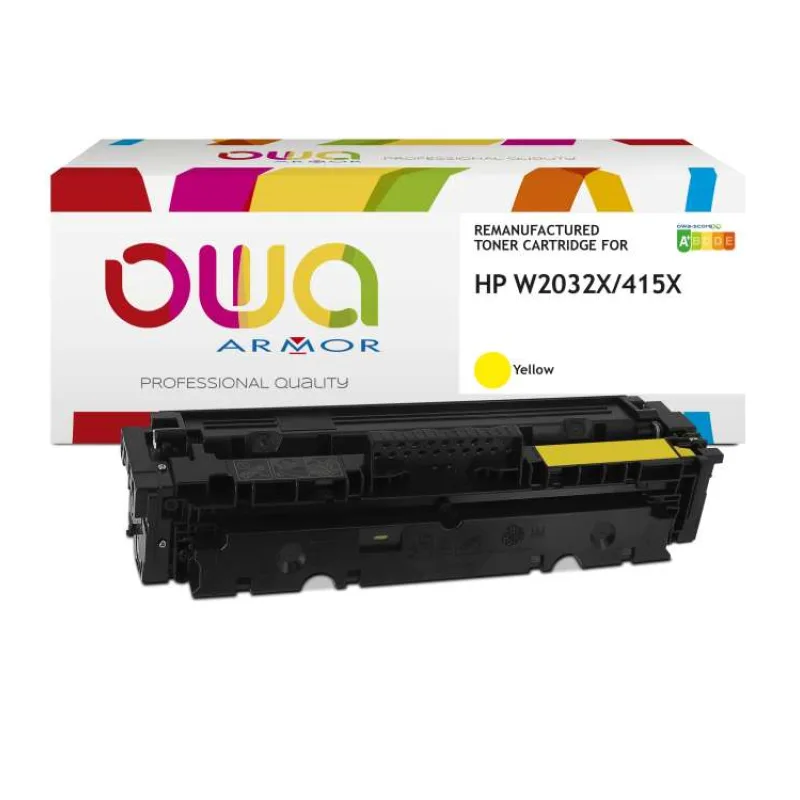 OWA Armor toner pro HP CLJ Pro MFP M450 yellow, level man., 6.000 str., komp.s W2032X (K18976OW)