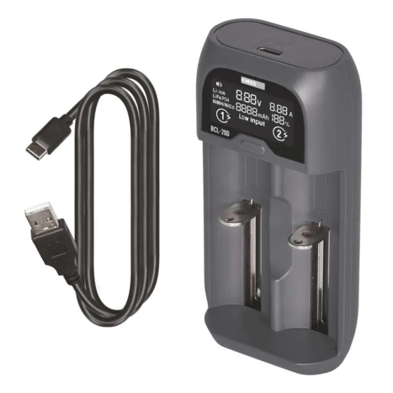 EMOS univerzálna nabíjačka li-ion batérií BCL-20D (1603026000)