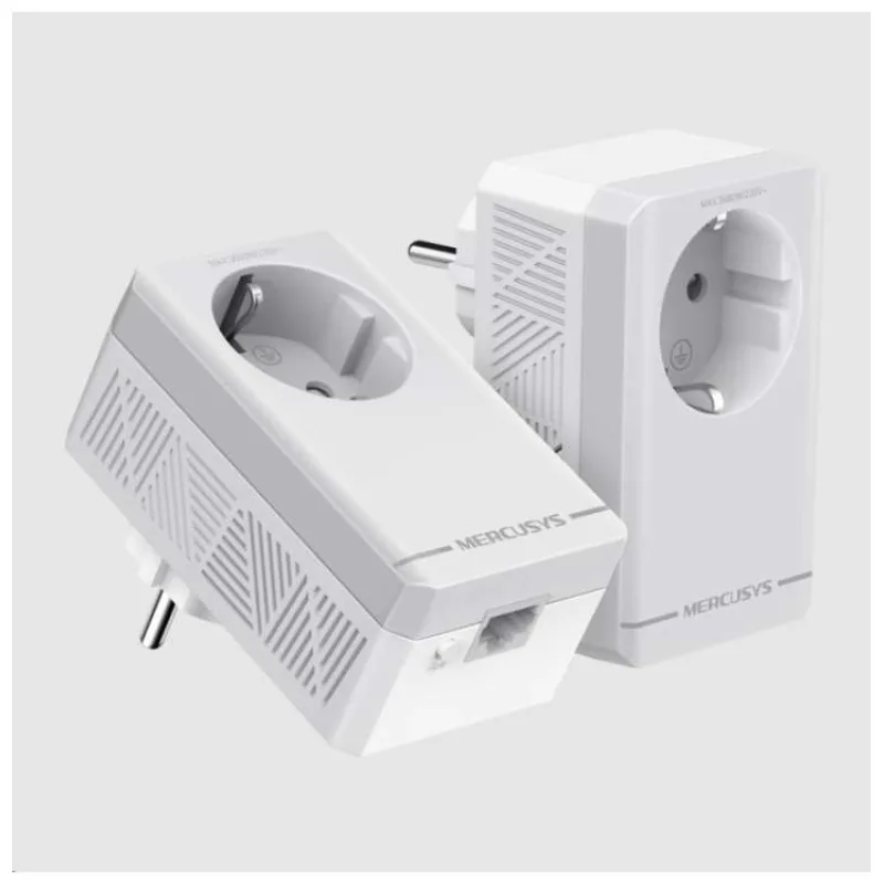 TP-Link Sada Powerline AV600 s průchozí zásuvkou (MP300P KIT)