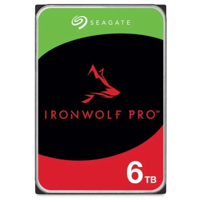 Seagate IronWolf Pro 6TB NAS HDD 7200RPM 256MB SATA 6Gb/s (ST6000NT001)