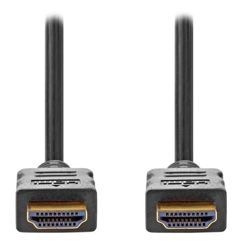 NEDIS High Speed HDMI 2.0 kabel s ethernetem/ 4K@60Hz/ zlacené konektory HDMI-HDMI/ černý/ bulk/ 1m (CVGL34060BK10)