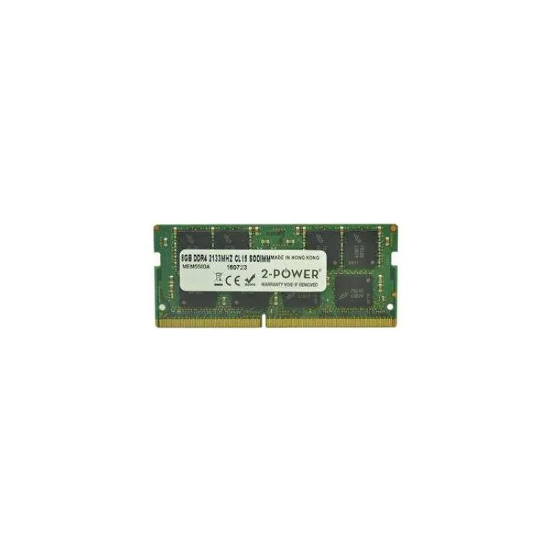 2-Power 8GB PC4-17000S 2133MHz DDR4 CL15 Non-ECC SoDIMM 2Rx8 (DOŽIVOTNÍ ZÁRUKA) (MEM5503A)