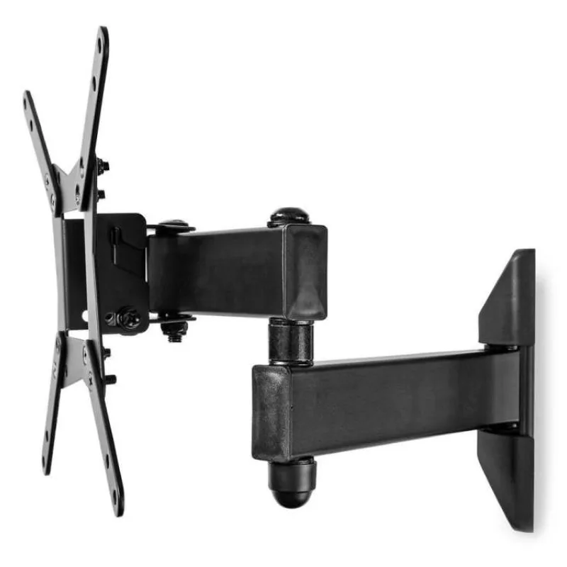 NEDIS nástěnný držák pro LCD a TV/ 10 - 32"/ nosnost 30 kg/ náklon ± 15°/ otáčení 180°/ kloubový (3 klouby) (TVWM31BK)