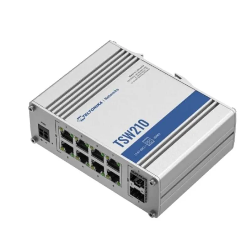 Teltonika INDUSTRIAL ETHERNET+SFP SWITCH- TSW210 (TSW210)