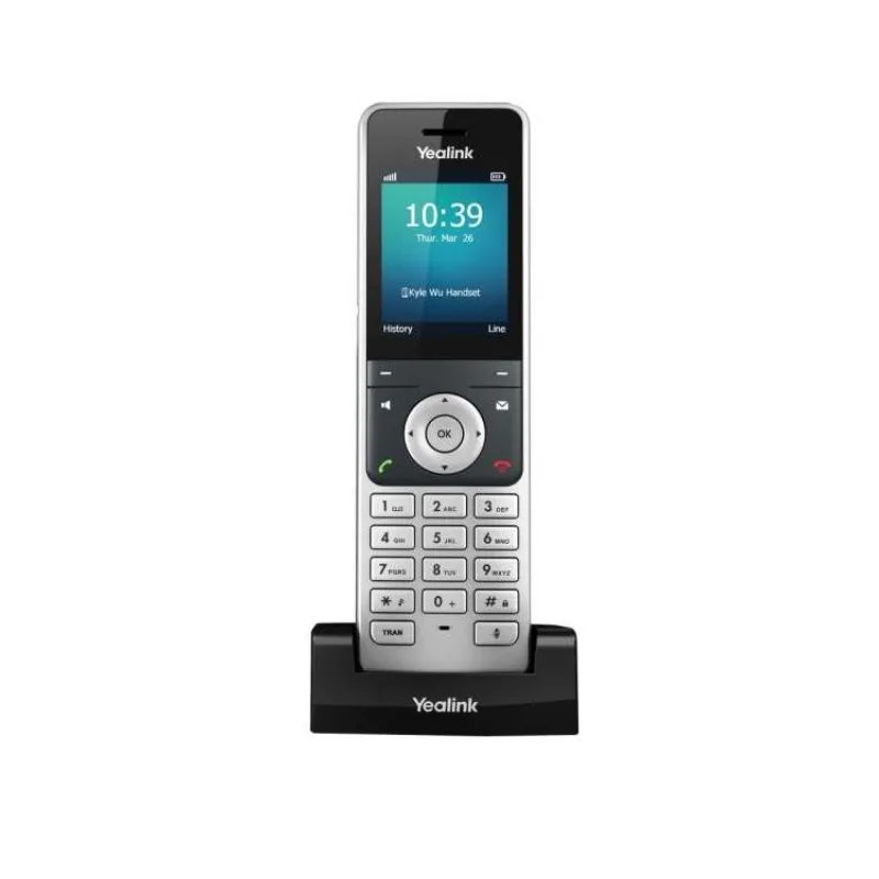 Yealink W56H IP DECT rúčka, 2,4", 400 hodín pohotovostný režim, (W70B/W73P) (W56H)