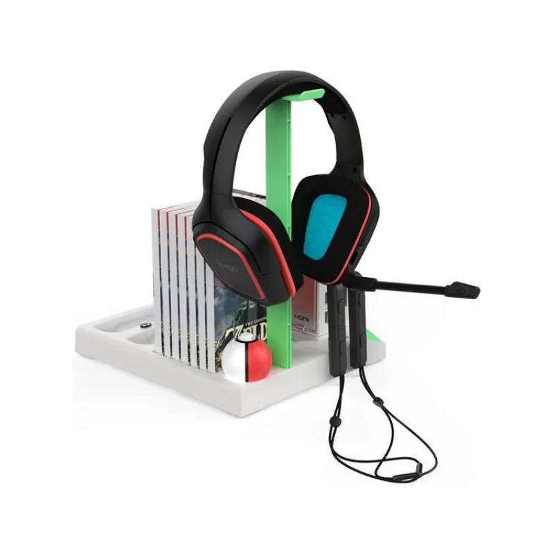 iPega SW036 Nabíjacia Stanica s Chladením pre Nintendo Switch White (57983114446)