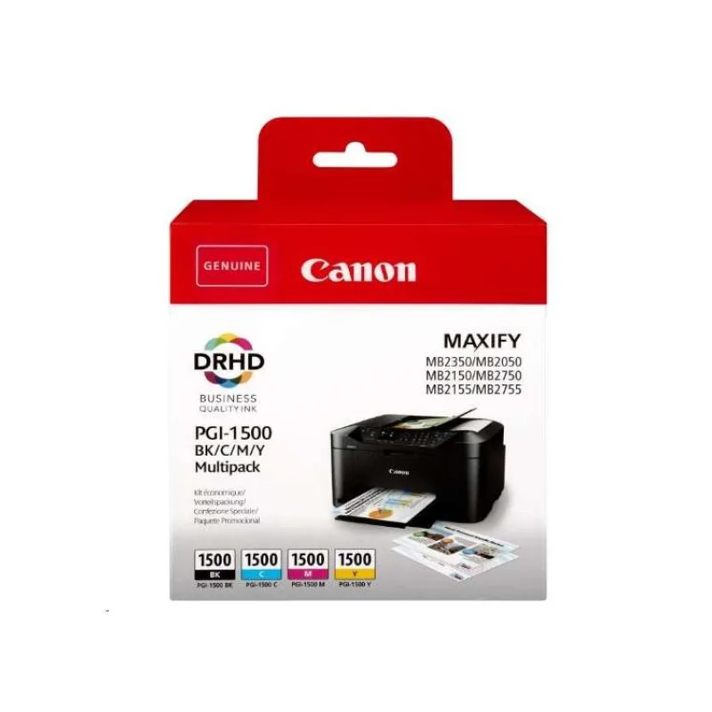Canon BJ CARTRIDGE PGI-1500 BK/C/M/Y MULTI (9218B006)