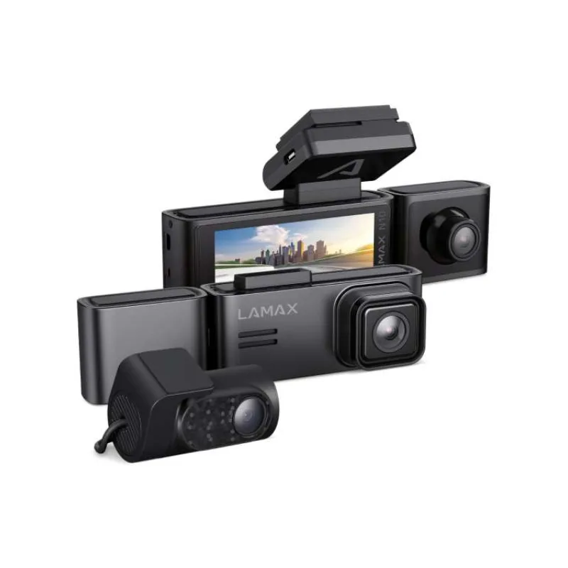 LAMAX N10 GPS 3in1 - kamera do auta (LXCDMN10G31BA)