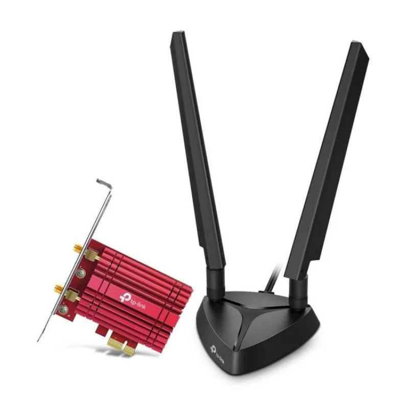 TP-Link Archer TXE75E AXE 5400 Síťová karta, WiFi 6E, Bluetooth 5.2, 574Mbps 2,4GHz/ 2402Mbps 5GHz/ 2402 6GHz, PCI-e (Archer TXE75E)
