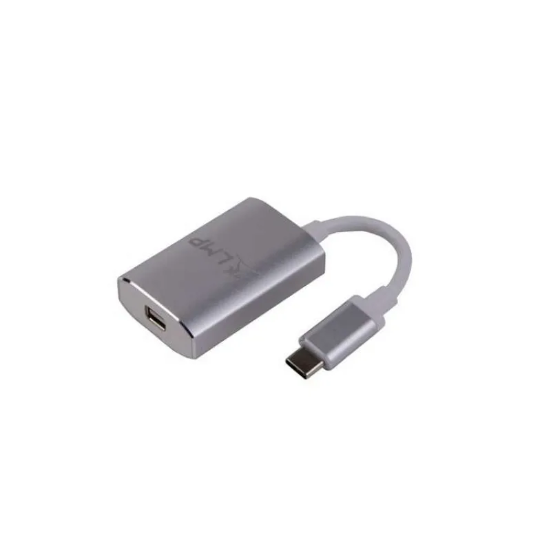 LMP adaptér USB-C to Mini-DisplayPort - Silver Aluminium (16134)