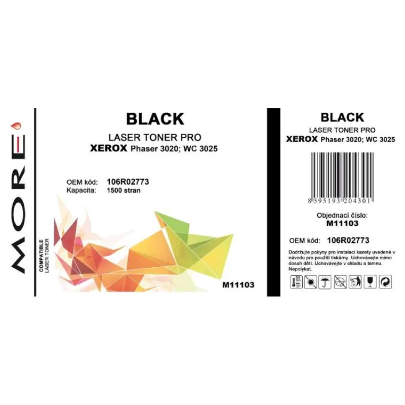 Armor MORE toner pro Xerox phaser 3020 WC3025, 1.500 str., alternativní (M11103)
