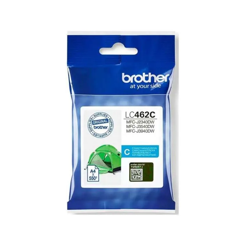 kazeta BROTHER LC-462 Cyan MFC-J2340DW/J3540DW/J3940DW (550 str.) (LC462C)