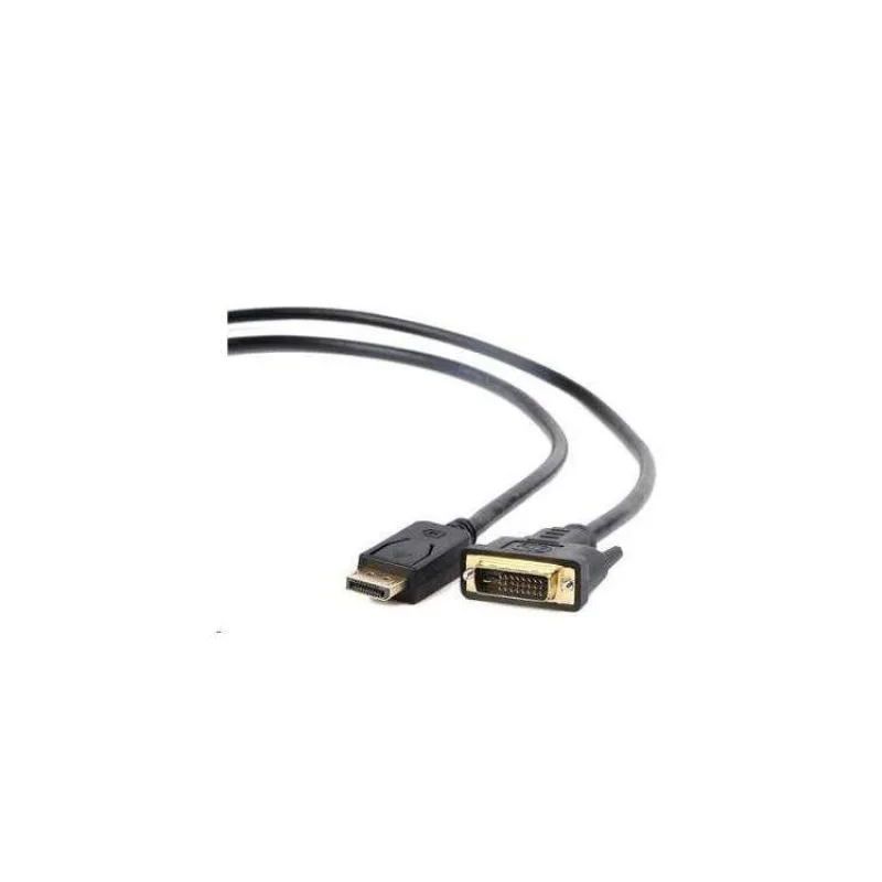 GEMBIRD Kabel DisplayPort na DVI, M/M, 1m (CC-DPM-DVIM-1M)
