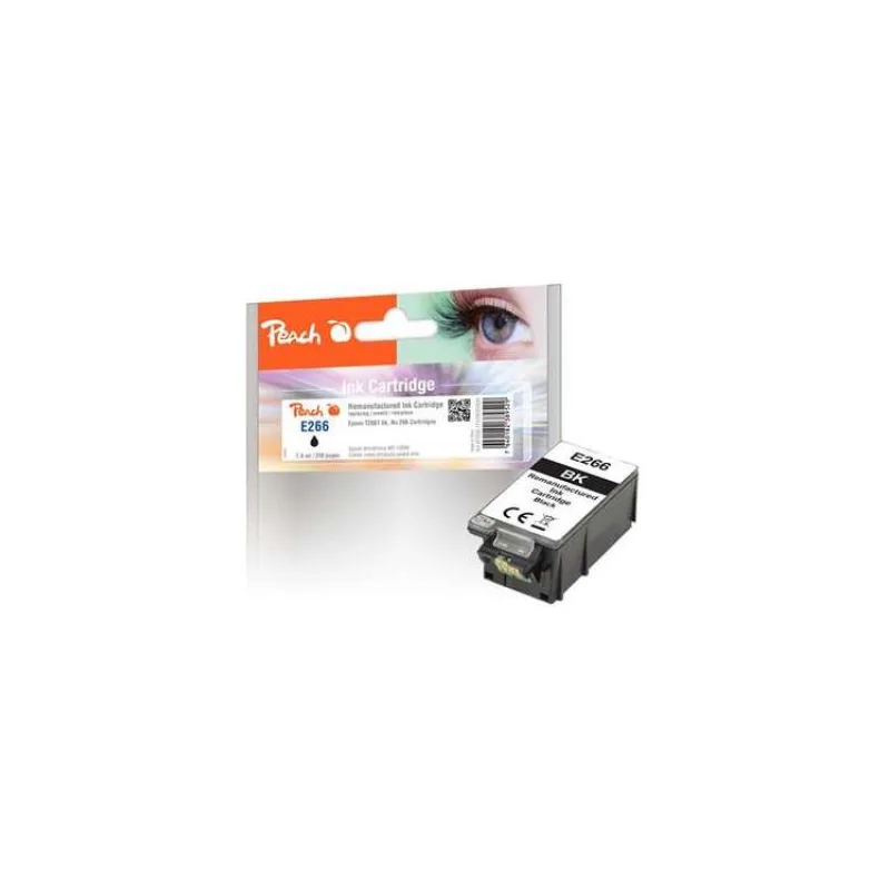 PEACH kompatibilní cartridge Epson 266 black, 7.6ml (320926)