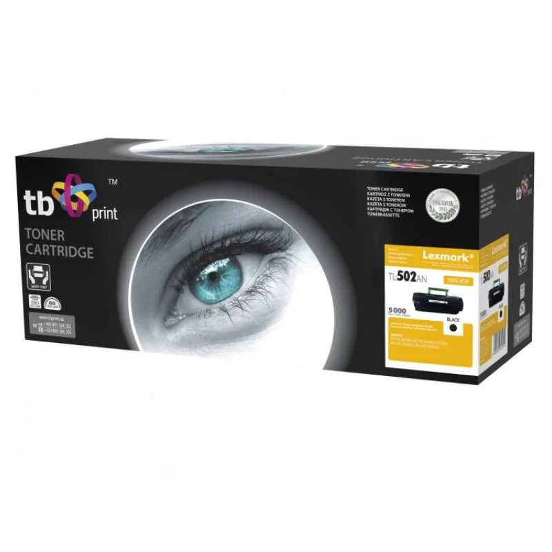 Toner TB kompatibilný s Lexmark MS310, Black (TL-502AN)