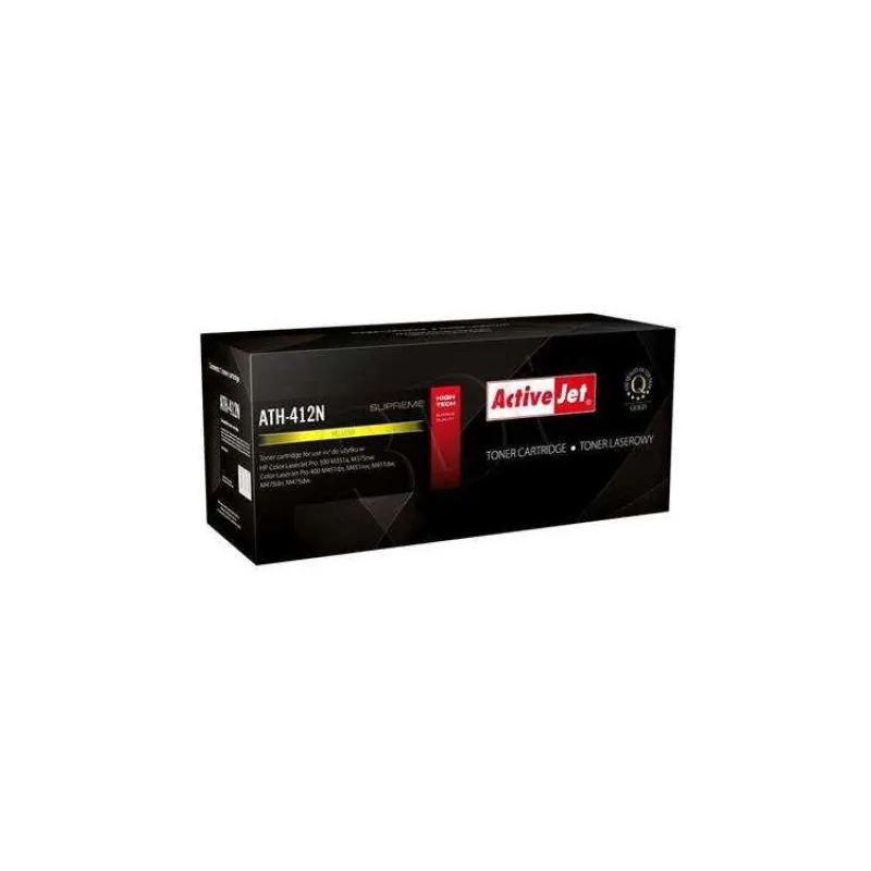 Toner ActiveJet pre HP CE412A Yellow ATH-412N (HP CLJ Pro 300, 400) 2600str (ATH-412N)