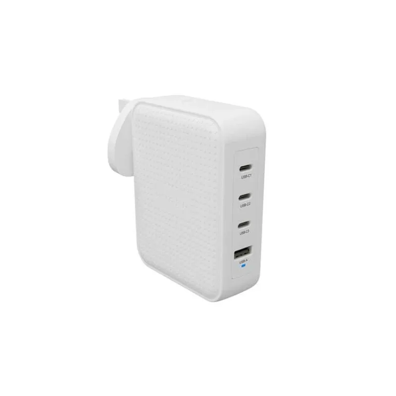Hyper HyperJuice 145W USB-C GaN Charger With 4 Ports - White (HJ1001WHWWGL)