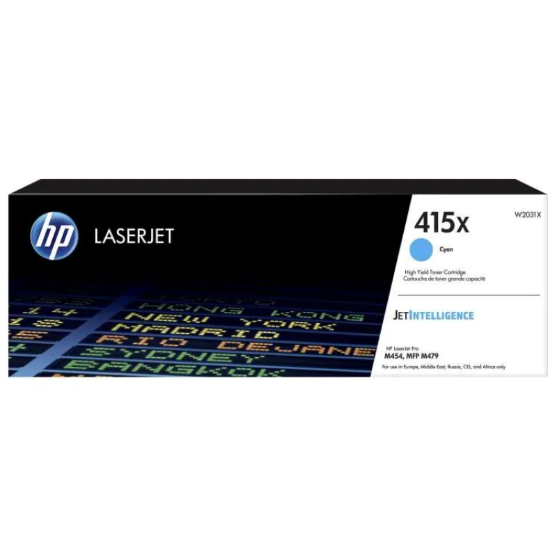 HP 415X Cyan LaserJet Toner Cartridge pre M454, M479, 6 000 str. (W2031X)