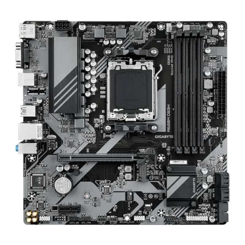 GIGABYTE MB Sc AM5 A620M DS3H, AMD A620, 4xDDR5, 1xDP, 1xHDMI, 1xD-Sub (A620M DS3H)