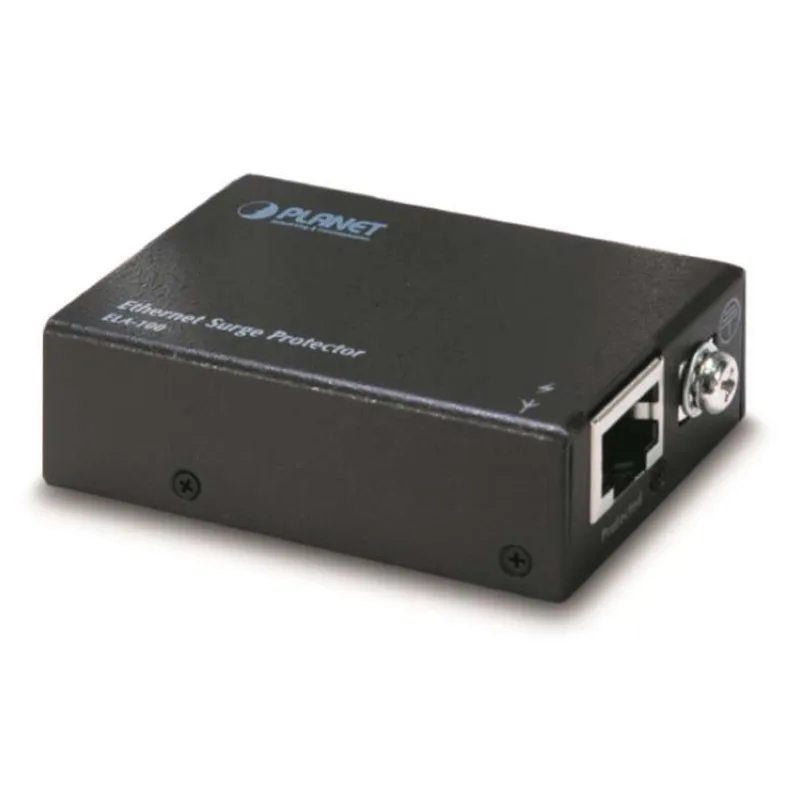Planet Přepěťová ochrana UTP/FTP vedení, zemnící vodič, 100/1000Mbit,chrání všechny čtyři páry, podpora PoE (ELA-100)