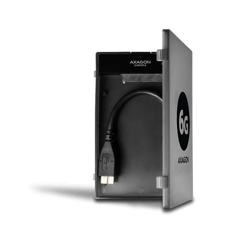 AXAGON ADSA-1S6, USB3.0 - SATA 6G UASP HDD/SSD adaptér vč. 2.5" pouzdra (ADSA-1S6)