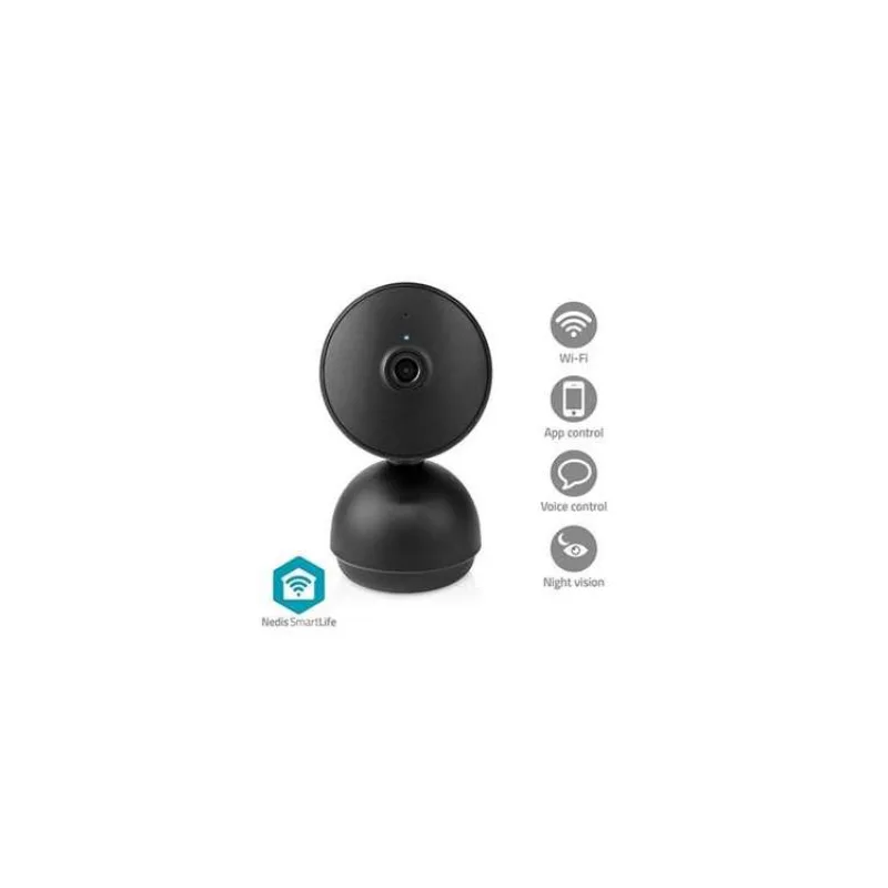 Nedis WIFICI22CBK - SmartLife Vnitřní Kamera| Wi-Fi | Full HD 1080p | Onvif | Se snímačem pohybu | Noční vidění (WIFICI22CBK)
