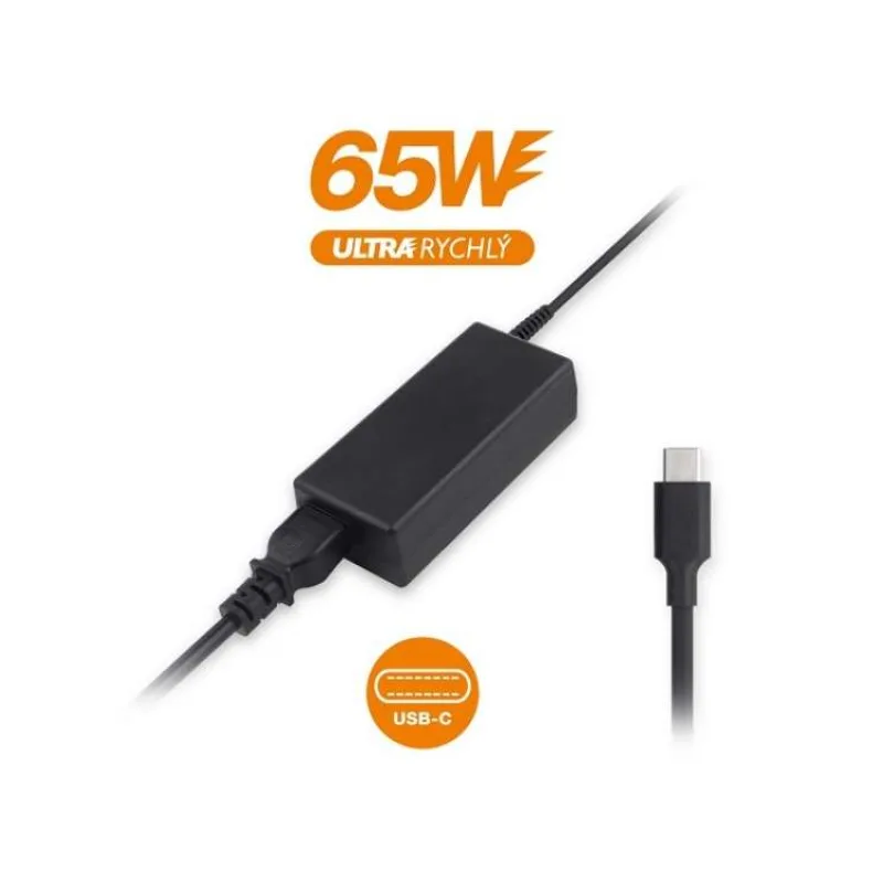 Aligator Power Delivery 65W USB-C adaptér (CHNT001)