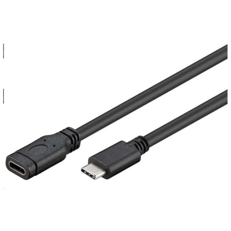 PremiumCord Prodlužovací kabel USB 3.1 generation 2, C/male - C/female, 1,5m (ku31mfa015)