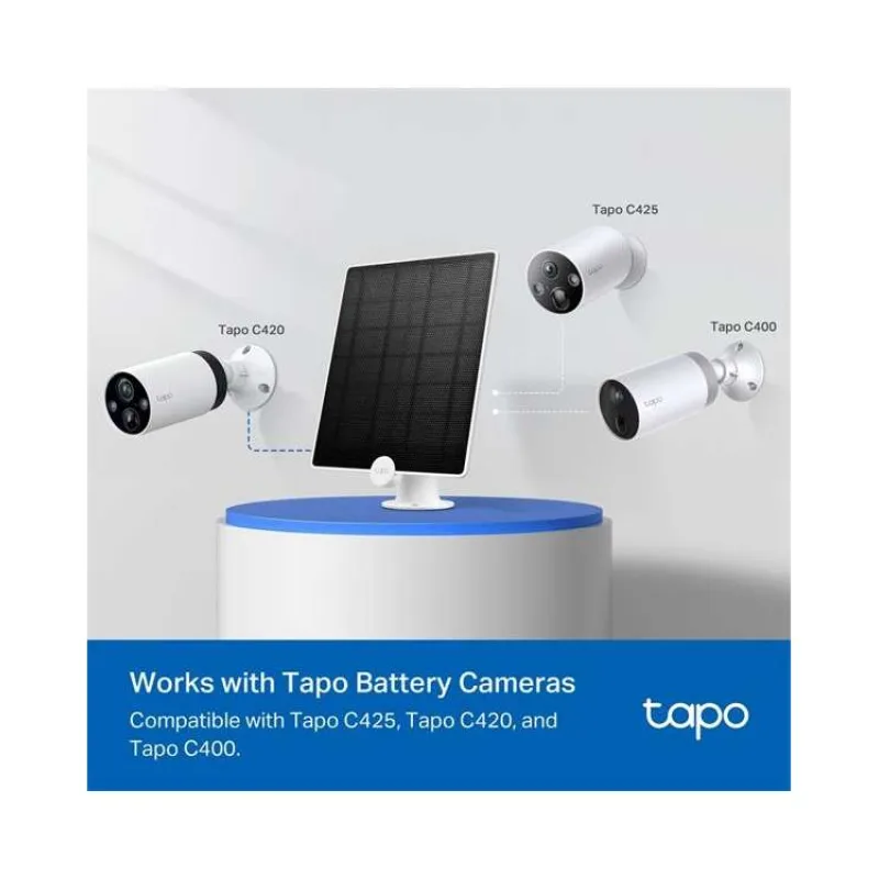 TP-Link Tapo A200 Solární panel pro bateriové kamery, 4.5W (Tapo A200)