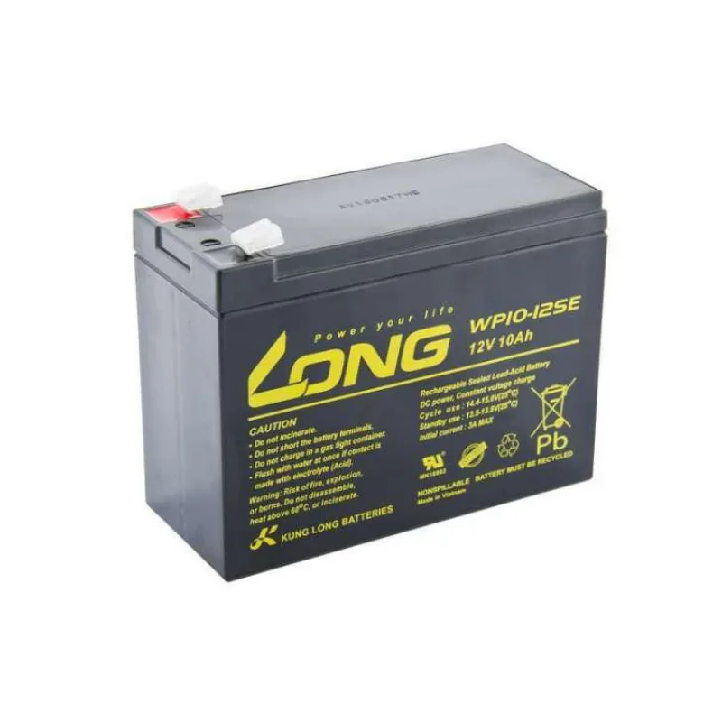 Avacom Long Baterie 12V 10Ah olověný akumulátor DeepCycle AGM F2 (PBLO-12V010-F2AD)