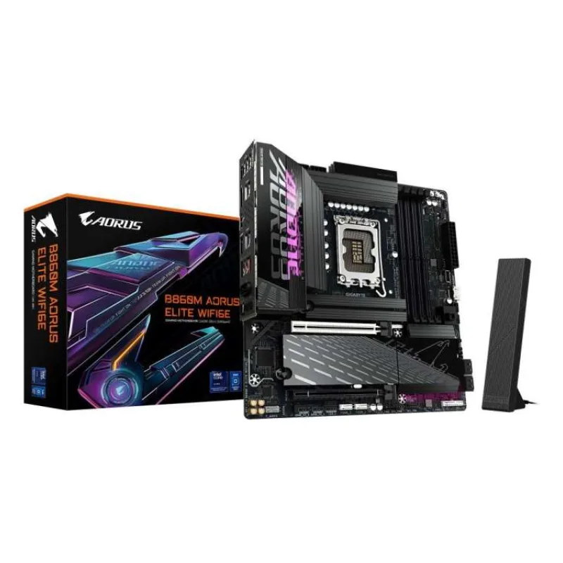 GIGABYTE B860 AORUS ELITE WIFI6E/LGA 1851/mATX (B860M A ELITE WIFI6E)