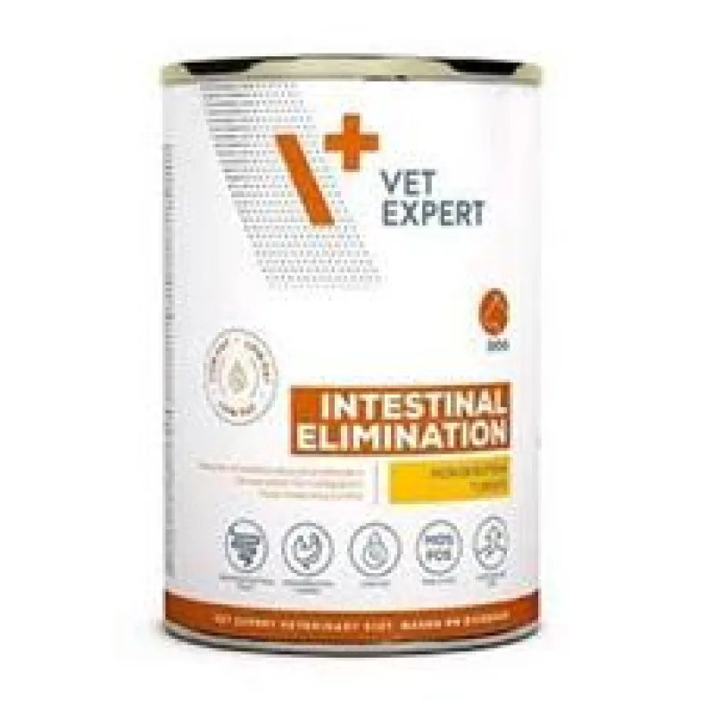 VetExpert VD 4T Intestinal Elim.Low Fat Dog konz. 400g