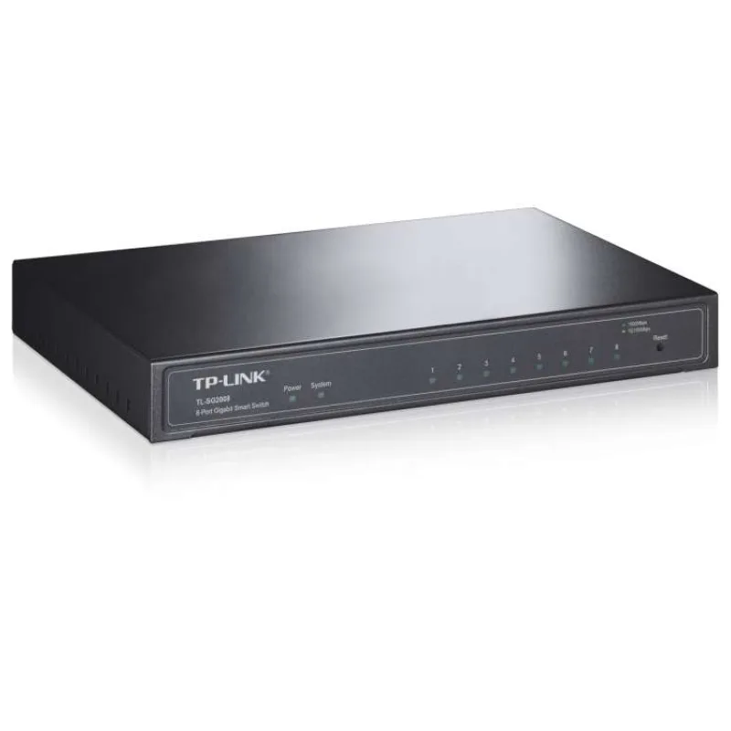 TP-Link TL-SG2008 - 8-Port Pure-Gigabit Desktop Smart Switch, OMADA SDN (SG2008)