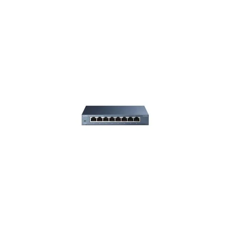 TP-Link TL-SG108 switch 8xLan 10/100/1000Mbps, kovový (TL-SG108)