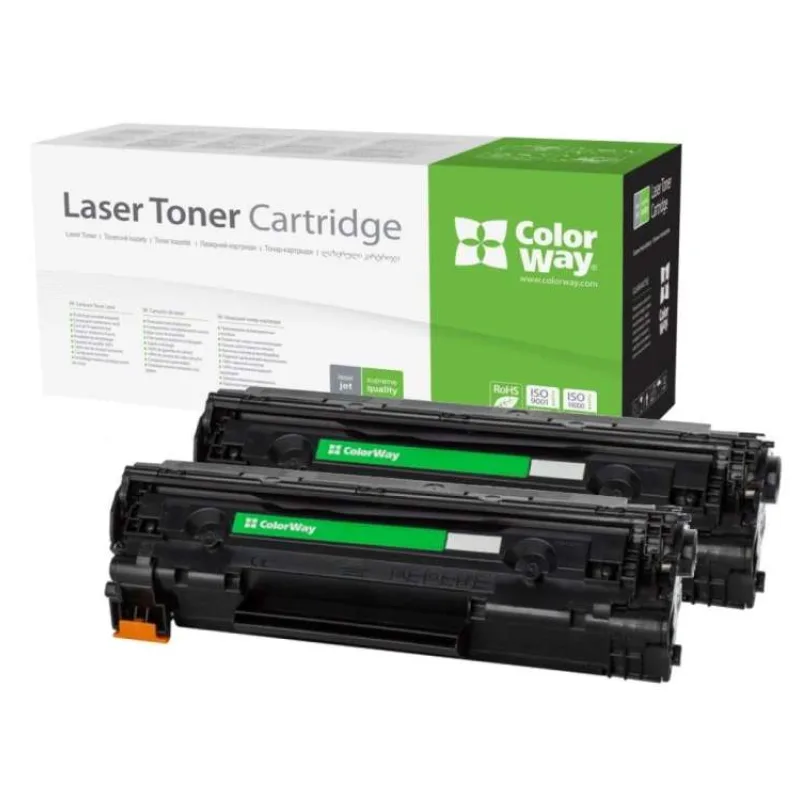 COLORWAY kompatibilní toner pro HP CE278A/ černý/ 2x 2100 stran/ Dual pack (CW-H278EU-DUAL)