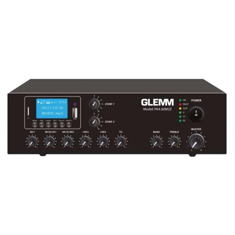 GLEMM PAA60M2Z GLEMM Zosilňovač (18-2-1091)